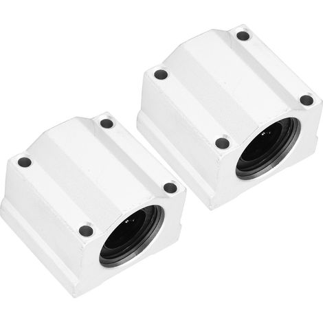 2 pièces SC20UU 20 mm Bague de glissement à billes pour mouvement linéaire CNC (1/5)
