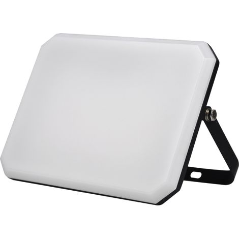 Projecteur Led Noir 230V 50W 4000K Couverture Laiteux 5000Lm 175X125X27,5 Mm (1/4)