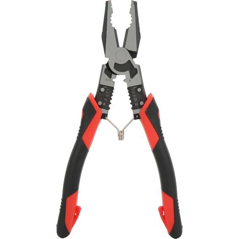 Pinces coupantes à action composée CRV, outils industriels puissants et économiques pour coupe de fil métallique (1/5)