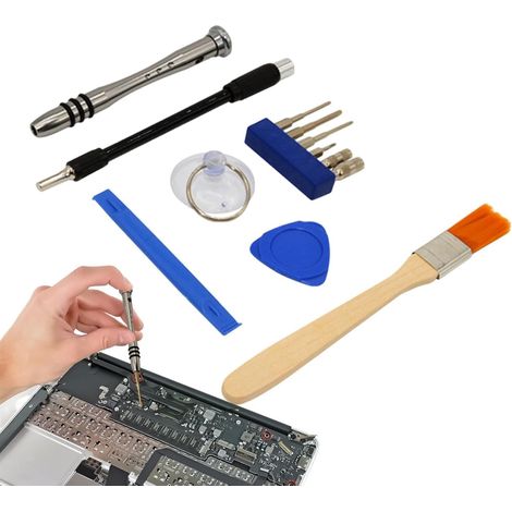 Zwölfteiliges Schraubendreher-Set mit ergonomischem Griff für die Reparatur von Spielkonsolen Schraubendreher-Reparaturset für Konsolenreparaturen, für Amateure (1/5)