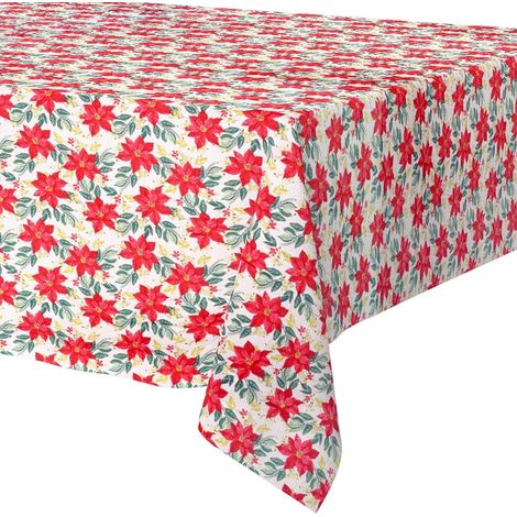 Stain resistant christmas tablecloth 220x150 cm