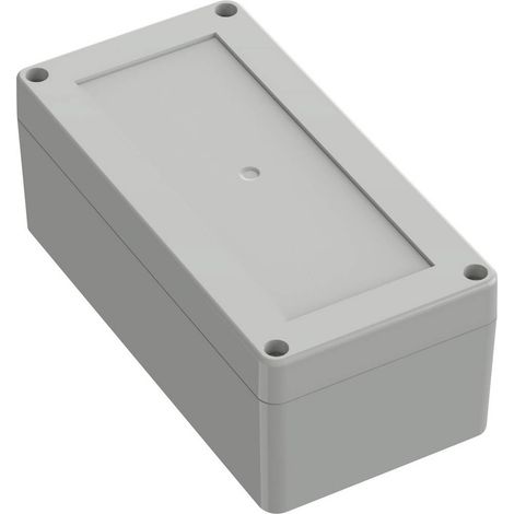 TRU COMPONENTS 6U07160806119 TC-13865136 Alloggiamento industriale 160 x 80 x 60 Policarbonato Grigio luminescente 1 pz