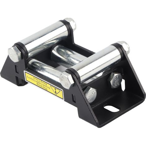 Jeffergarden Cble de treuil cte à cte rouleau Fairlead Heavy Duty 125mm/5in Hole Diatance Universal-DOU
