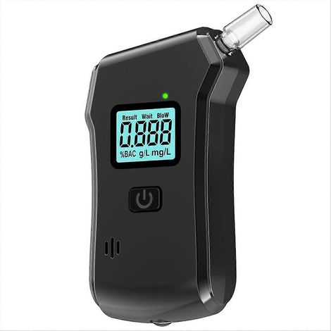 Éthylotest Écran LCD Alcoomètre de Voiture Testeur d'Alcool Portable (1/5)