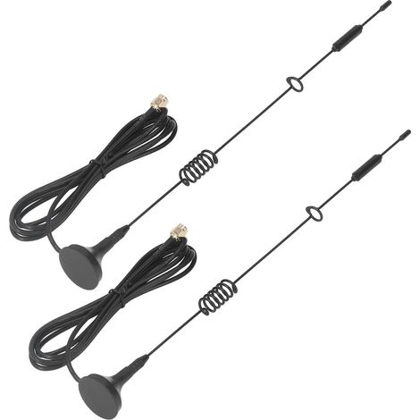 Lot de 2 antennes magnétiques cuivre 4G LTE gain élevé 12dbi omnidirectionnelles pour routeurs et modules sans fil GPRS NB-IoT (1/5)