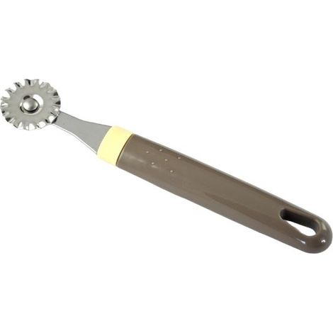 Svanera rotella cm 3,3 tagliapasta in acciaio inox, piccolo manico plastica