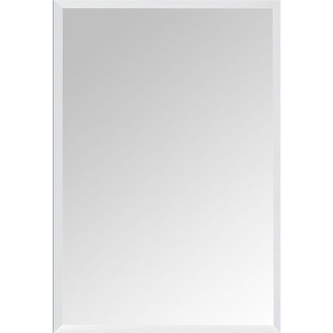 Frameless Bevelled Wall Mirror, 50 x 70 cm (1/5)