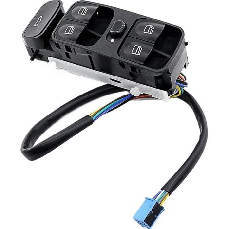 Adecuado para el interruptor de control de elevación de cristal del elevalunas eléctrico de Mercedes-Benz A2098203410 (1/5)