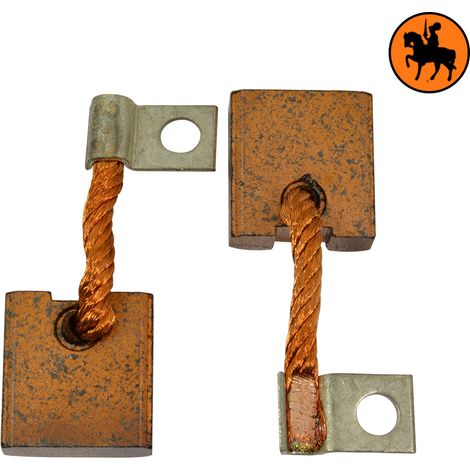 Balais de charbon JSX 5 pour Fiat Démarreur 6x16x17mm (1/3)