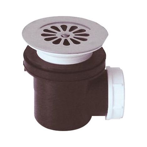 Bonde siphoide pour receveur de douche - diamètre 60 mm