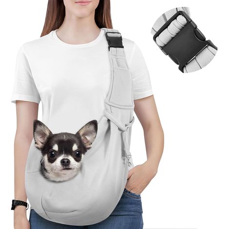 Pettorina per cani di piccola taglia, reversibile, senza rischi di incidenti, adatta a cani e gatti di piccola taglia. (1/5)