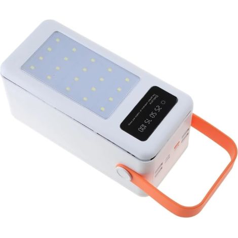 Dual USB 28 x 18650 Étui pour téléphone portable Stockage DIY (Charge Blanc) Facile à installer et à utiliser (1/5)