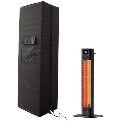 Vakuum-Housse de protection pour cheminée, housse 420D imperméable et anti-poussière avec poche zippée, adaptée à une utilisation intérieure et extérieure (32x26x104cm) (1/4)