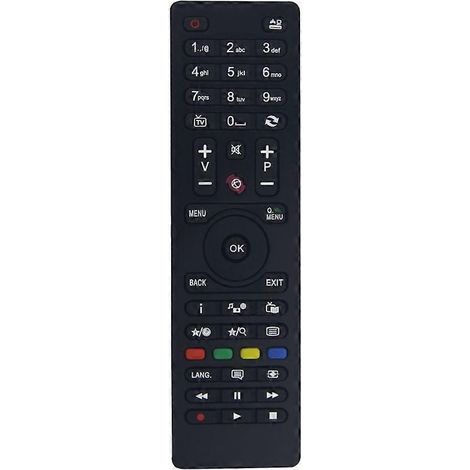 Replacement Remote Control for Telefunken TV RC4875/RC4870 No Setup Required Black (1/5)