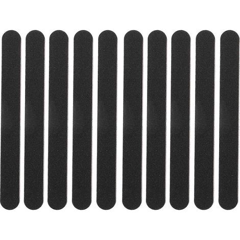 10 professionelle Schleifstäbe zum Polieren von Kunststoffmodellen – 18 x 2 x 0,4 cm – Schwarz (1/3)