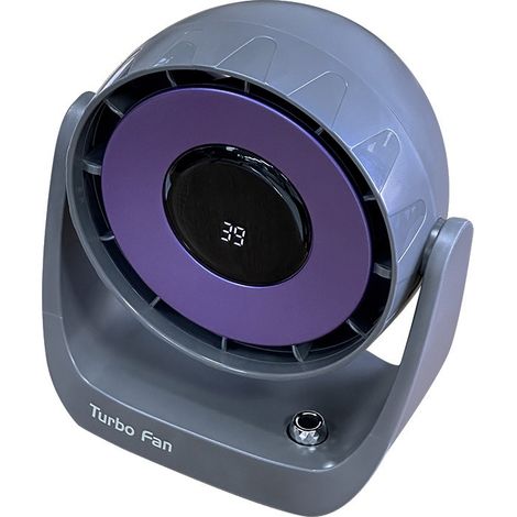 Ventilateur de Bureau Turbo - pour Cuisine, Bureau, Compact, Silencieux - Alovez