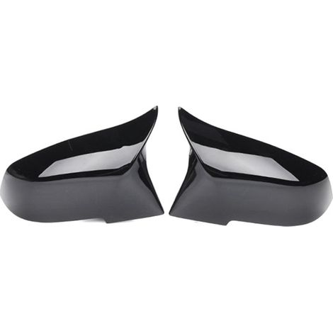 1 Paar bullhornförmige Rückspiegelgehäuse, passend für BMW 3er F30/F35 (1/4)