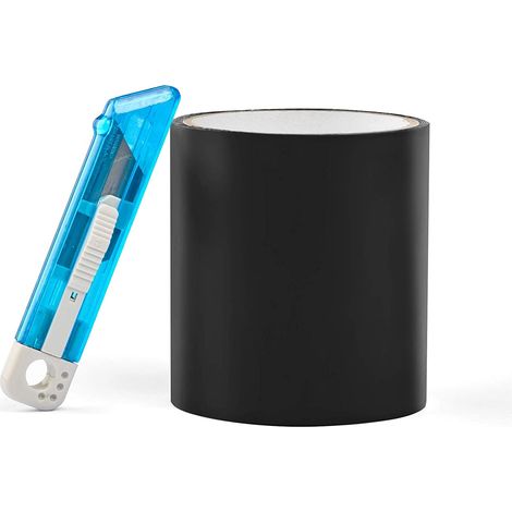Ruban d'Etanchéité en Caoutchouc Silicone Auto-Fusible - Résistant aux Intempéries - Pour Câbles Coaxiaux Antenne Extérieure, Fuites de Tuyaux ou Raccords - 100 mm x 1,5 m (1/5)