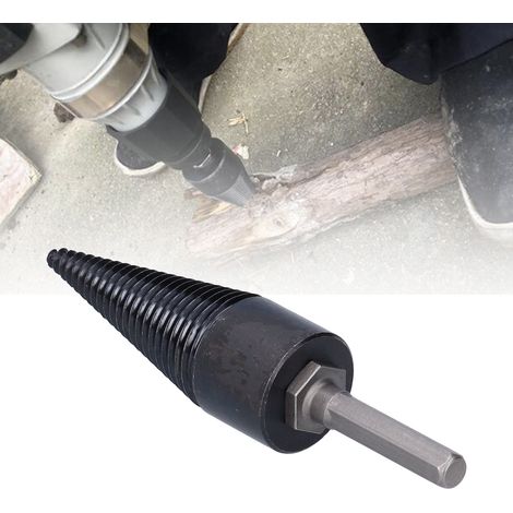 Kleiner Holzspalter mit 32 mm Sechskantgriff (1/5)