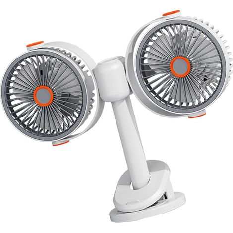 Ventilateur Rotatif à 360 degrés, Rechargeable par USB (1/5)
