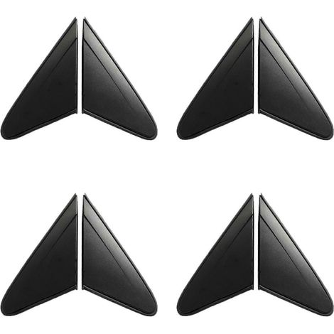 8x Moulure triangulaire de rétroviseur extérieur gauche/droite, compatible avec Chevrolet Cruze 2009-2014 (1/5)