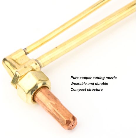 Chalumeau de découpe à gaz, chalumeau de découpe en acier inoxydable, chalumeau oxyacétylénique, chalumeau à injection-aspiration haute qualité G01-100 (1/4)