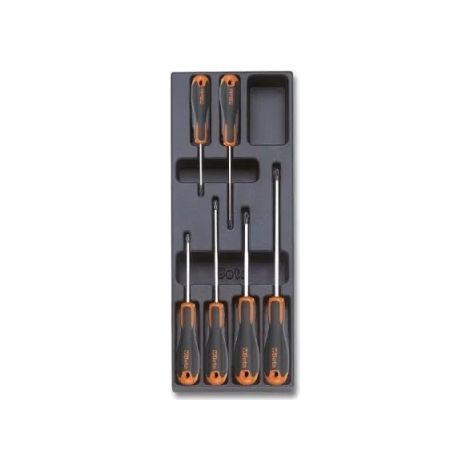 Beta T213 Thermoformé avec jeu de tournevis 6 Pcs. - 6