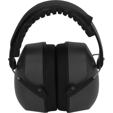Cache-oreilles bébé antibruit, protection auditive, rotation libre, casque pour bébé idéal pour dormir, noir (1/5)