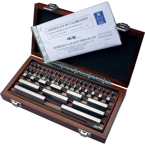 Jeux de cales d'angle RS PRO, 81 pieces, Etalonné UKAS ( Prix pour 1 Jeu )