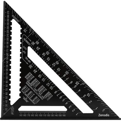 Winkelmesser, Dreieck, Winkelmesser, 12 Zoll hoch, präzise