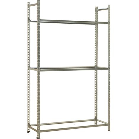 Simonrack Étagère Galvanisée Zinc robuste 3 niveaux (1/4)