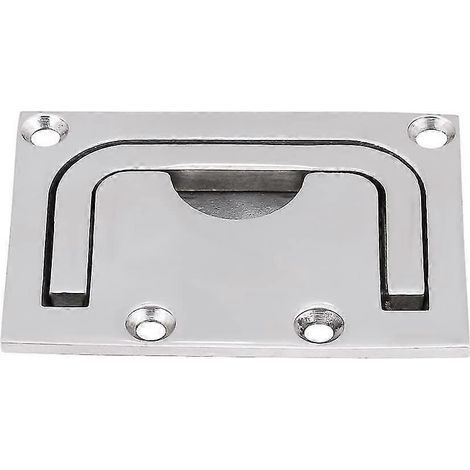 Poignée de trappe de bateau, poignée encastrée de trappe de bateau en acier inoxydable, poignée de levage de meuble encastrée (1/5)