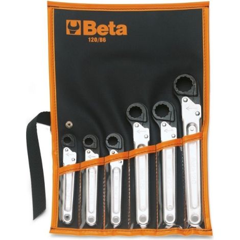 Chiavi A Cricchetto Pol Aperte 6Pz /B6 Beta
