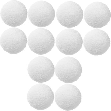 3 Ensembles Éponge Absorbante D'Huile pour Piscine Éponge Éliminatrice D'Huile Boules De Piscine Nettoyage des Filtres À Sable pour Aquarium Boules 4 pièces x 3