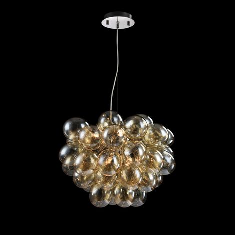 Lampada pendente Modern in Metallo Balbo Nickel (1/5)