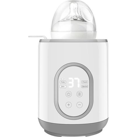 Flaschenwärmer, 8-in-1-Schnell-Flaschenwärmer mit Sterilisator-/Temporierungs-/Temperaturregelungsfunktion zum Erwärmen von Babynahrung. (1/4)