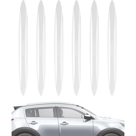 CSPARKV 6Pcs Car Door Edge Guards, Car Door Edge Protection Sticker - For Rearview Mirror, Door, Door Handle, Avoid Car Door Collisions - Transparent (1/5)