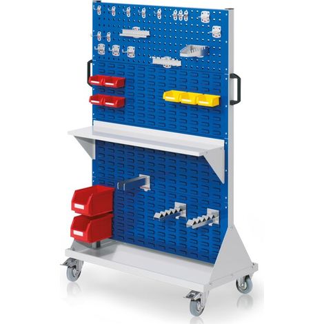 RasterMobil® Rollwagen - Größe 4 Maße in mm (BxTxH): 1000 x 500 x 1580