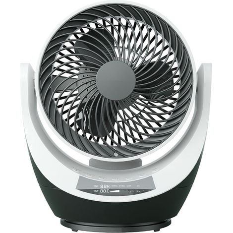 Ventilador de sobremesa Navia motor AC 40W negro blanco (1/2)