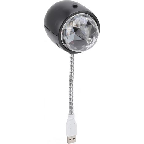 proyector USB, rotación automática, 2 modos, lámpara de lectura, ABS, coche, dormitorio, decoración de fiestas (1/5)