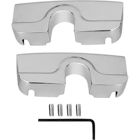 Verchromte Zündkerzenkopfschraubenabdeckungen für Softail-Touring Twin Cam 1999-2017