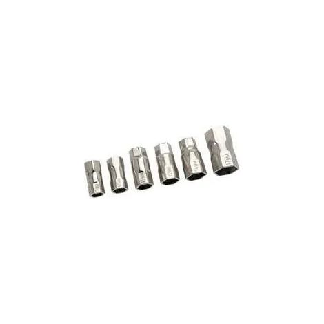 Set mit 6 Bits für Hahnmutterschlüssel