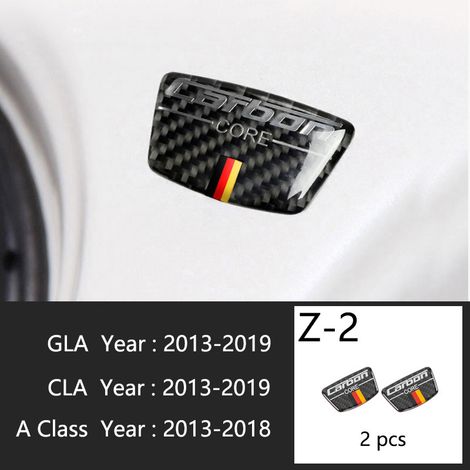 (Type Z-2) Compatible avec Mercedes-Benz Classe A W176 GLA X156 CLA Accessoires de climatisation, panneau de console CD, garniture de style automobile (1/5)