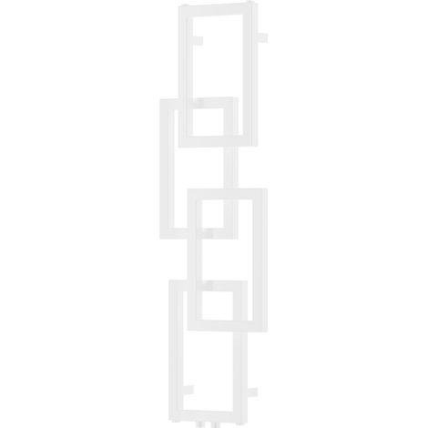 Mexen Grid radiateur de salle de bain décoratif 1115 x 360 mm, 279 W, blanc - W215-1115-360-00-20 (1/3)