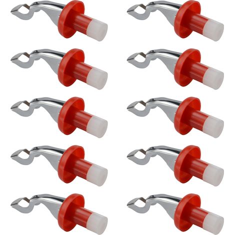 Bouchon À Vin - Bouchon Manuel Étanche Pour Bouteille De Vin - Compatible Avec La Plupart Des Bouteilles - Lot De 6
