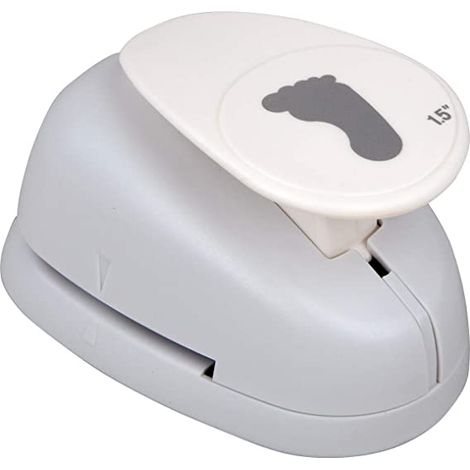 RAYHER - PERFORATRICE PER CARTA/CARTONCINI - FANTASIA PIEDE 3,81CM