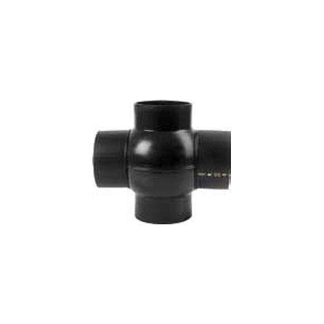 Braga a sfera doppia 180° 2 derivazioni polietilene PEHD ø110/110 mm VS0318005 (1/2)