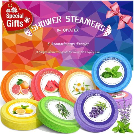 Duschbomben Aromatherapie Stressabbau Badebomben Set Adventskalender Frauen (1/5)
