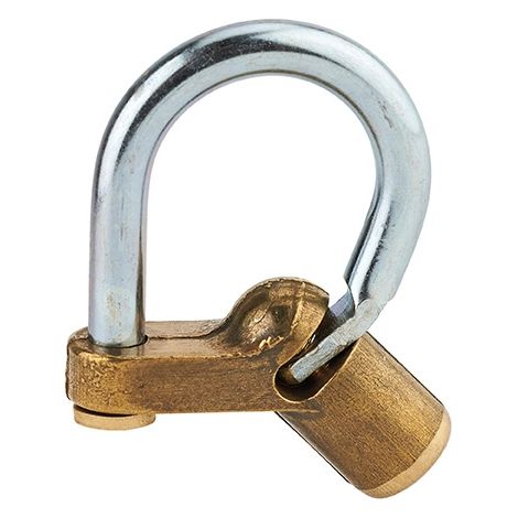 Lucchetto 29 con tallone piegato, arco in acciaio, chiave triangolare 5 mm – THIRARD (1/5)