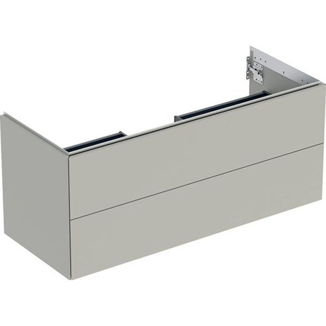 Geberit ONE armoire sous lavabo, 2 tiroirs, 118,4x50,4x47cm, (1/5)